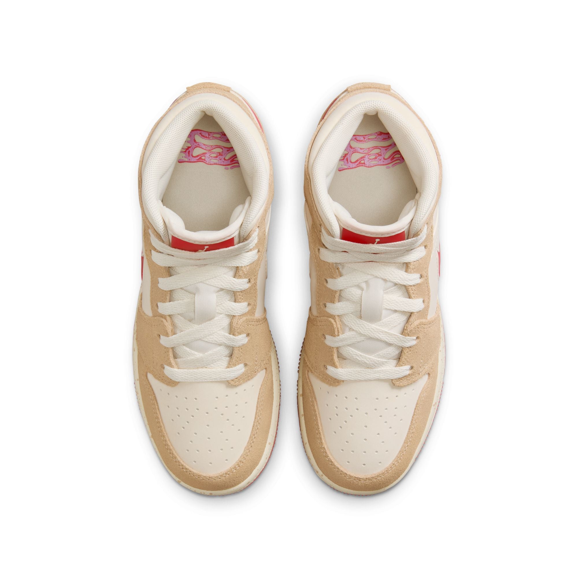 Air Jordan 1 Mid SE GS 'Peanut Butter Jelly'