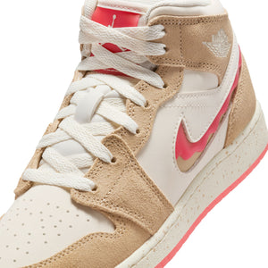 Air Jordan 1 Mid SE GS 'Peanut Butter Jelly'