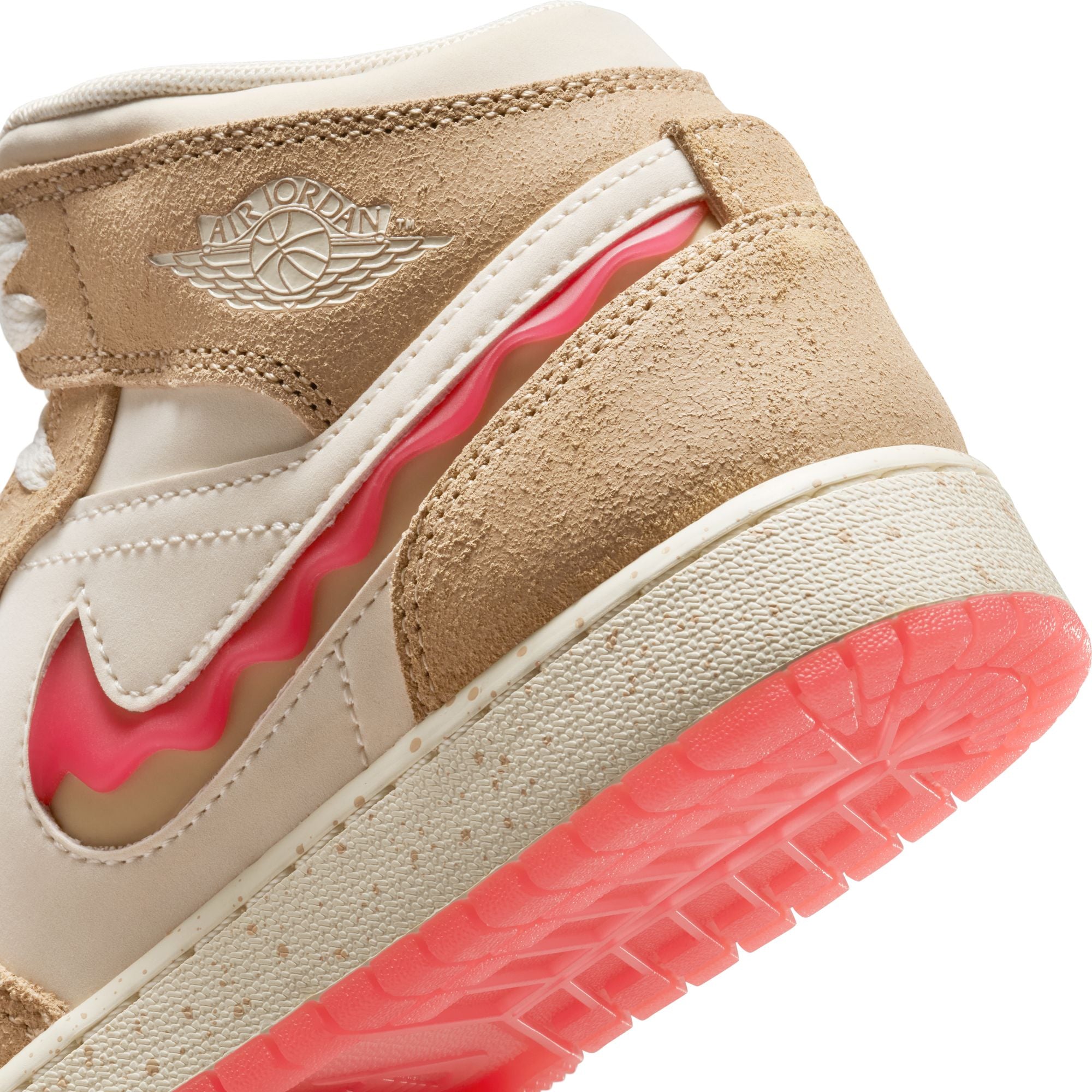 Air Jordan 1 Mid SE GS 'Peanut Butter Jelly'