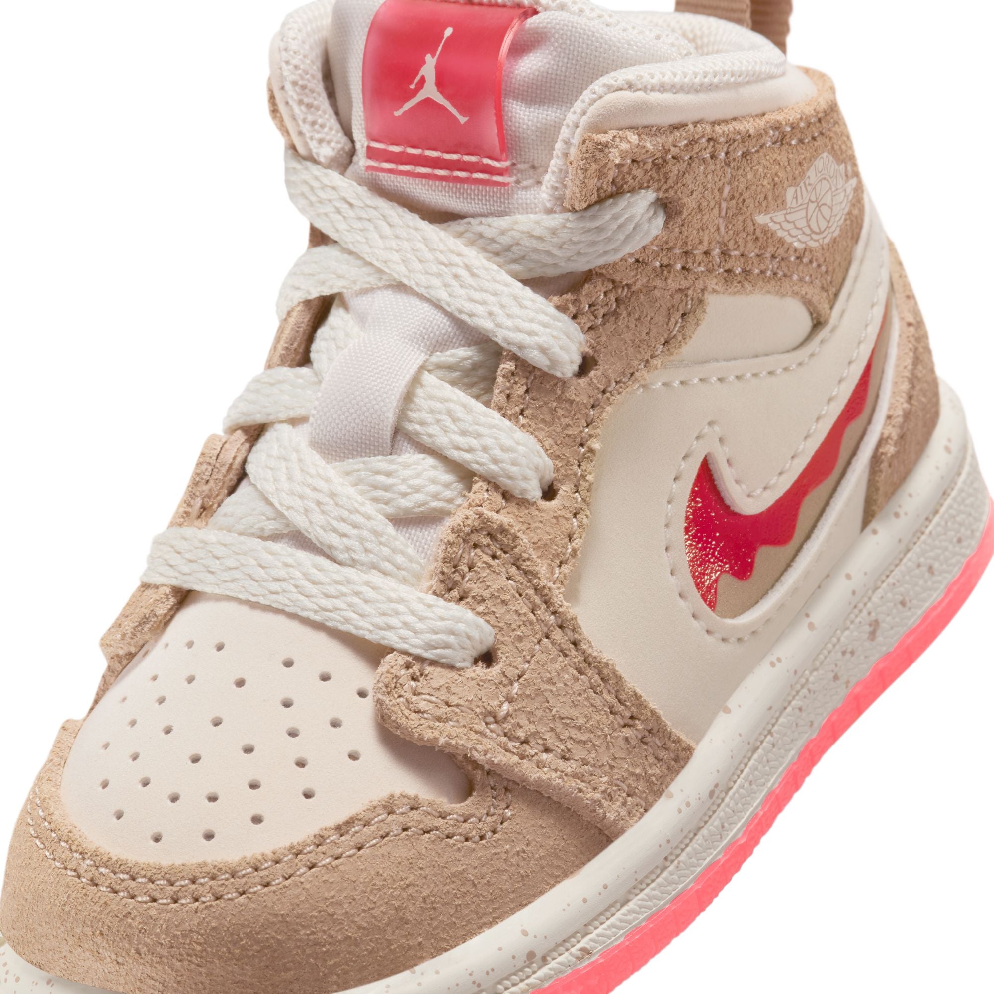Air Jordan 1 Mid SE TD 'Peanut Butter Jelly'