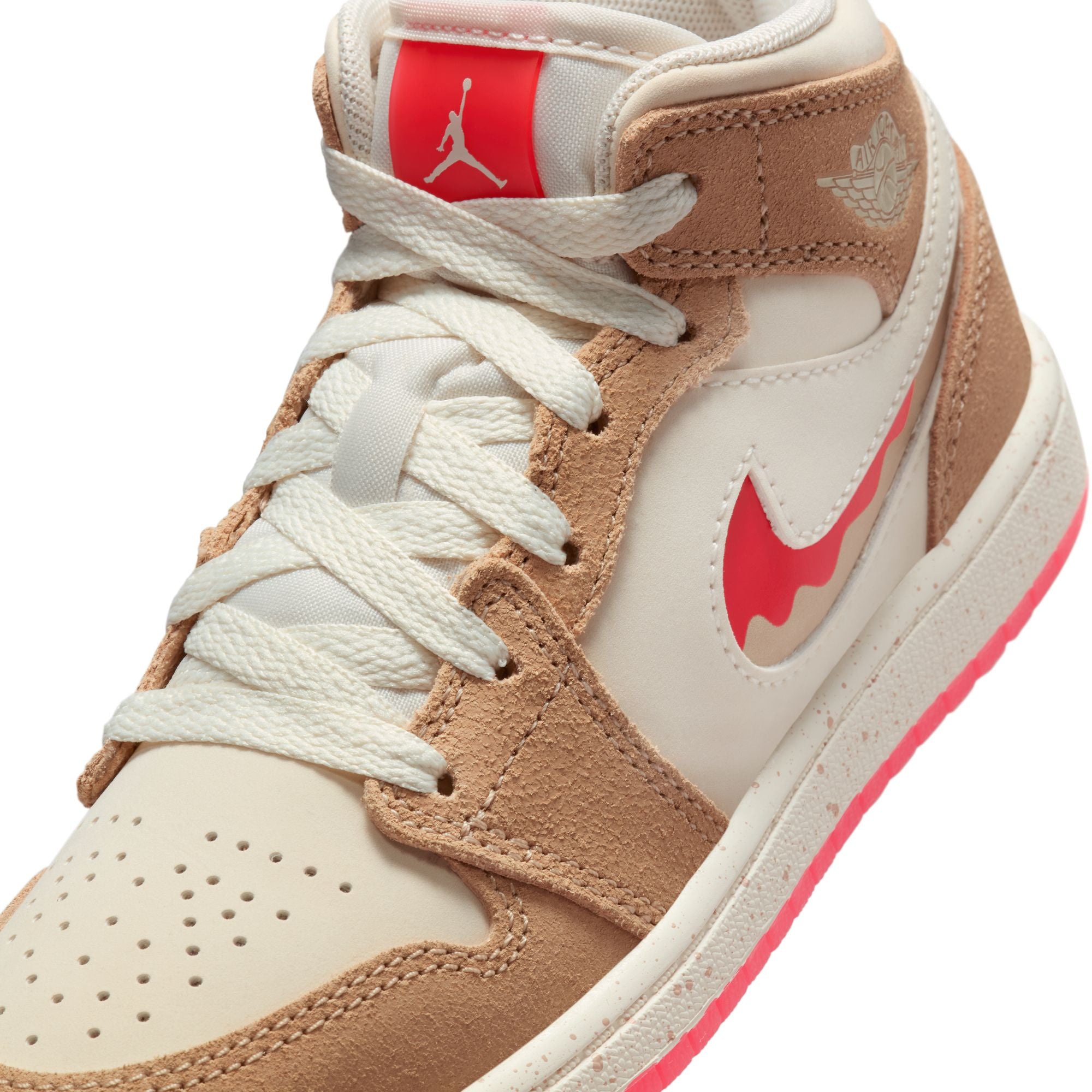 Air Jordan 1 Mid SE PS 'Peanut Butter Jelly'