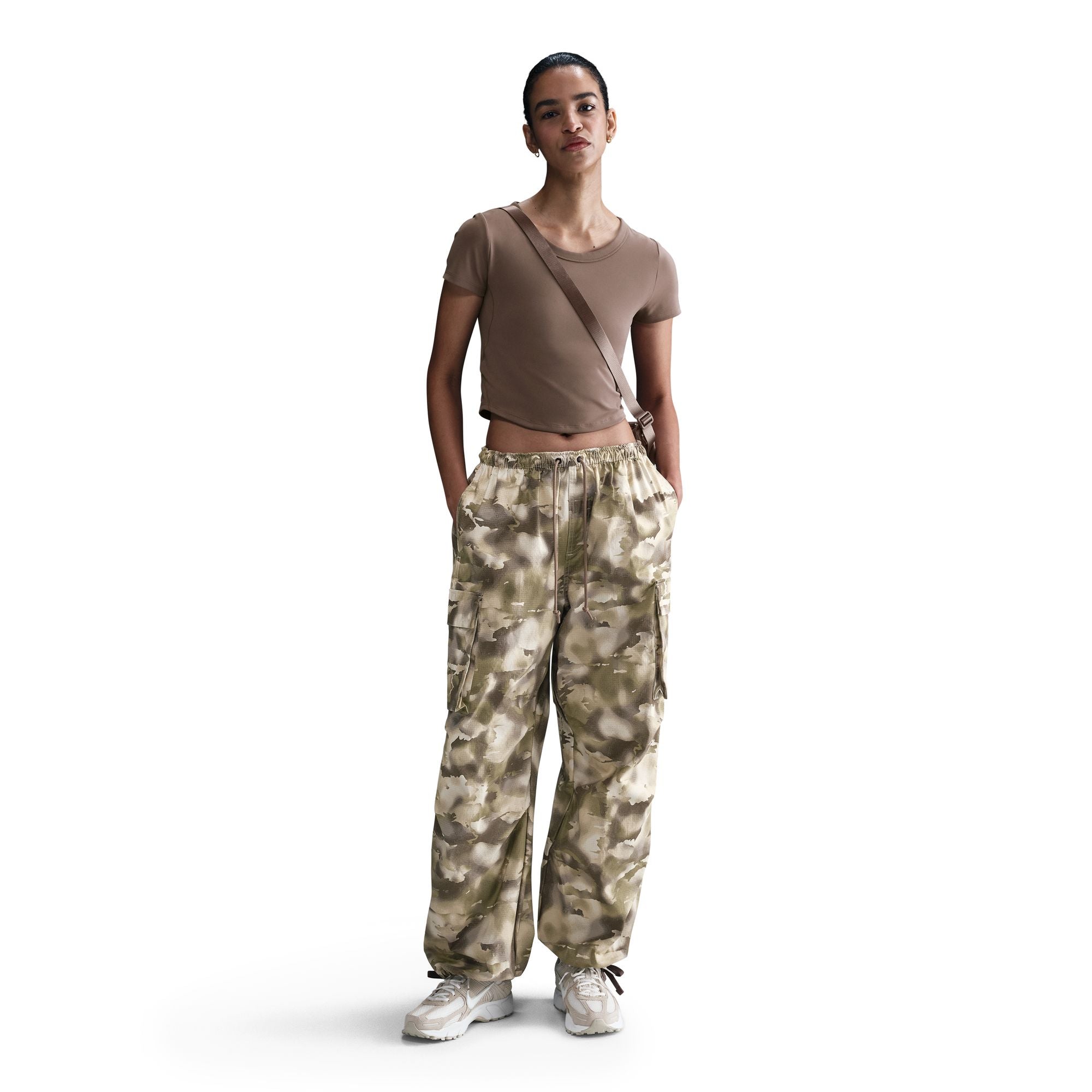 Nike Sportswear Women's Mid-Rise Oversized Camo Cargo Pants