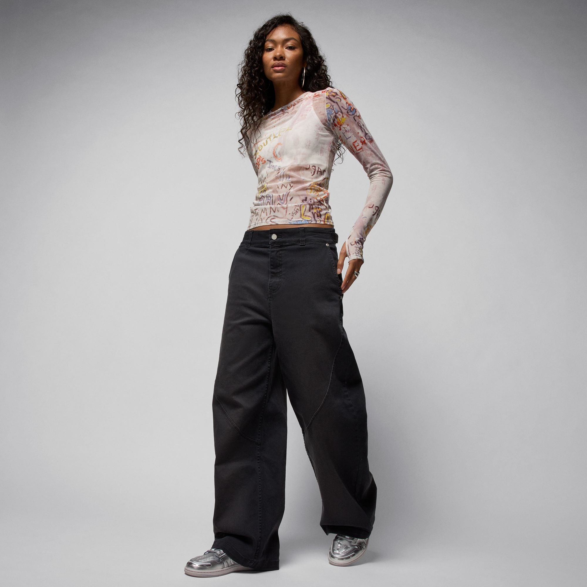 Jordan Flight Women's '91 Wide-Leg Baggy Pants