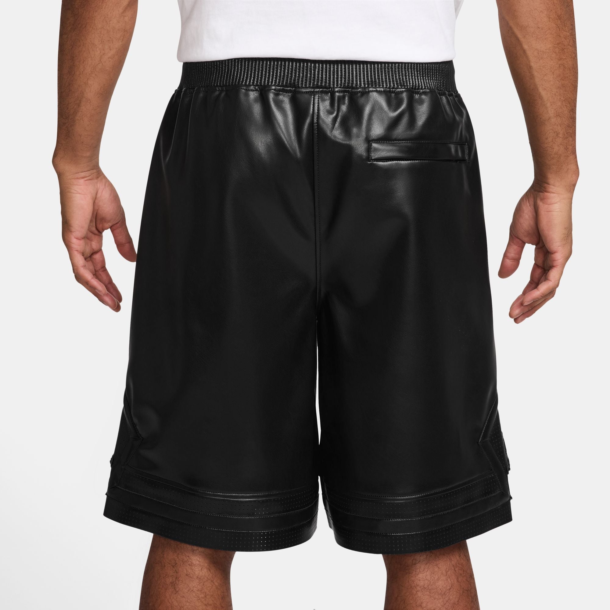 Air Jordan Men's Vegan Leather Shorts