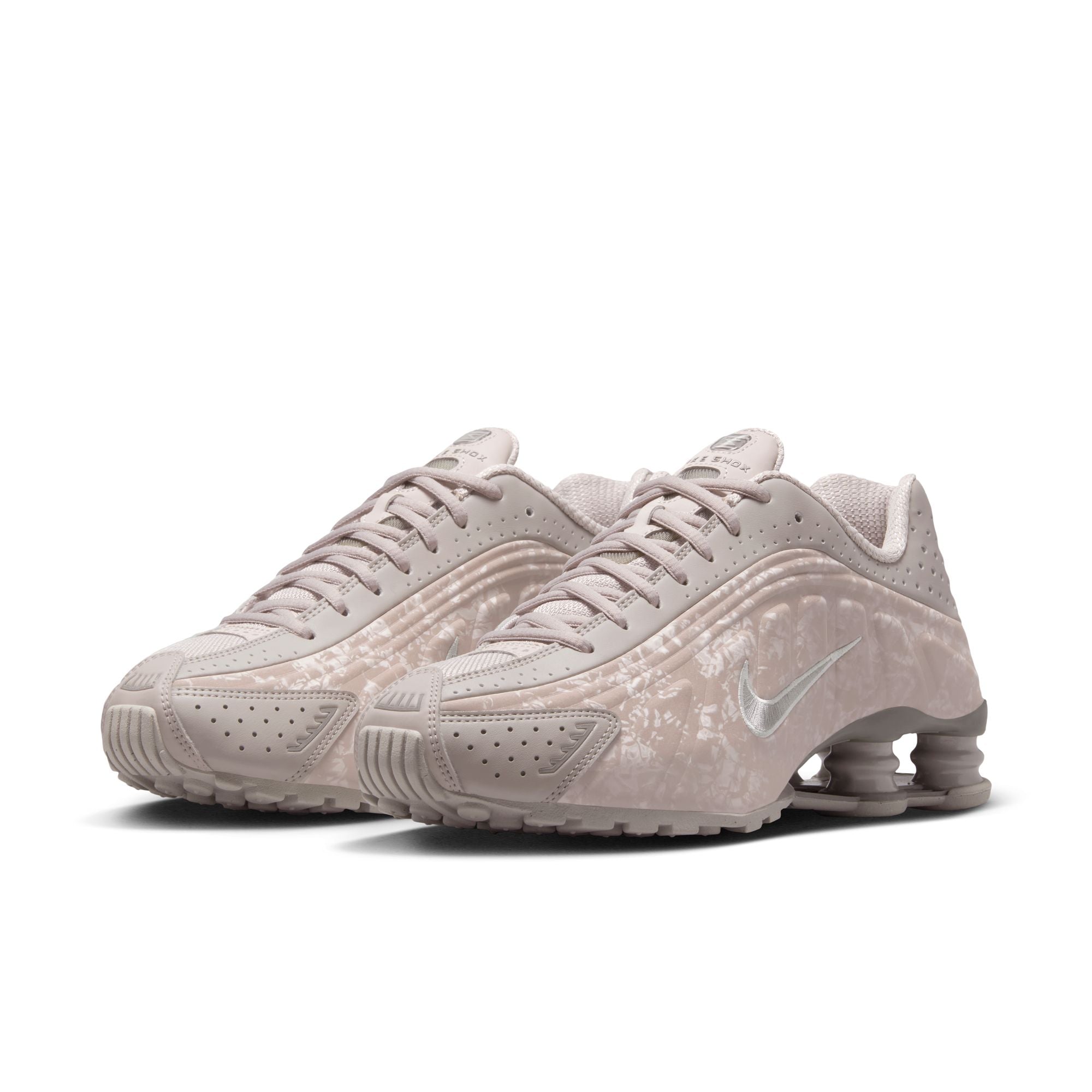 Women's Nike Shox R4 'Flat Pewter Floral'