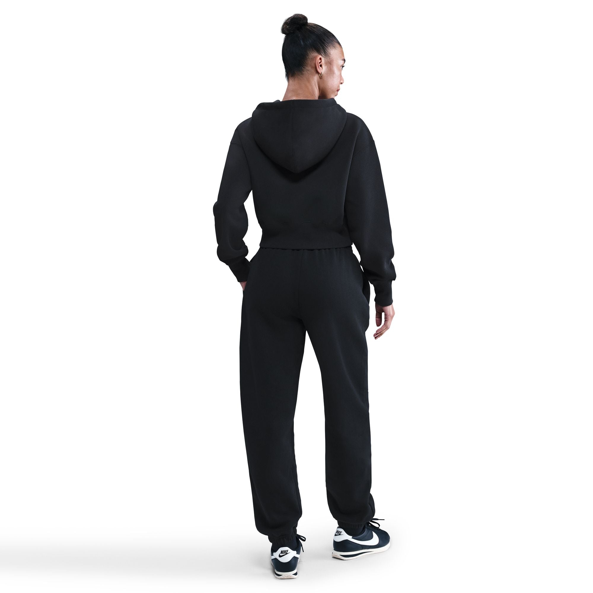 Nike Sportswear Phoenix Fleece Women's Loose Full-Zip Cropped Hoodie