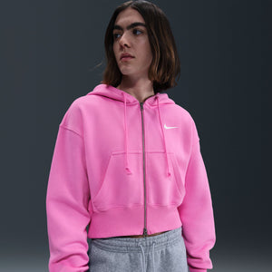 Nike Sportswear Phoenix Fleece Women's Loose Full-Zip Cropped Hoodie