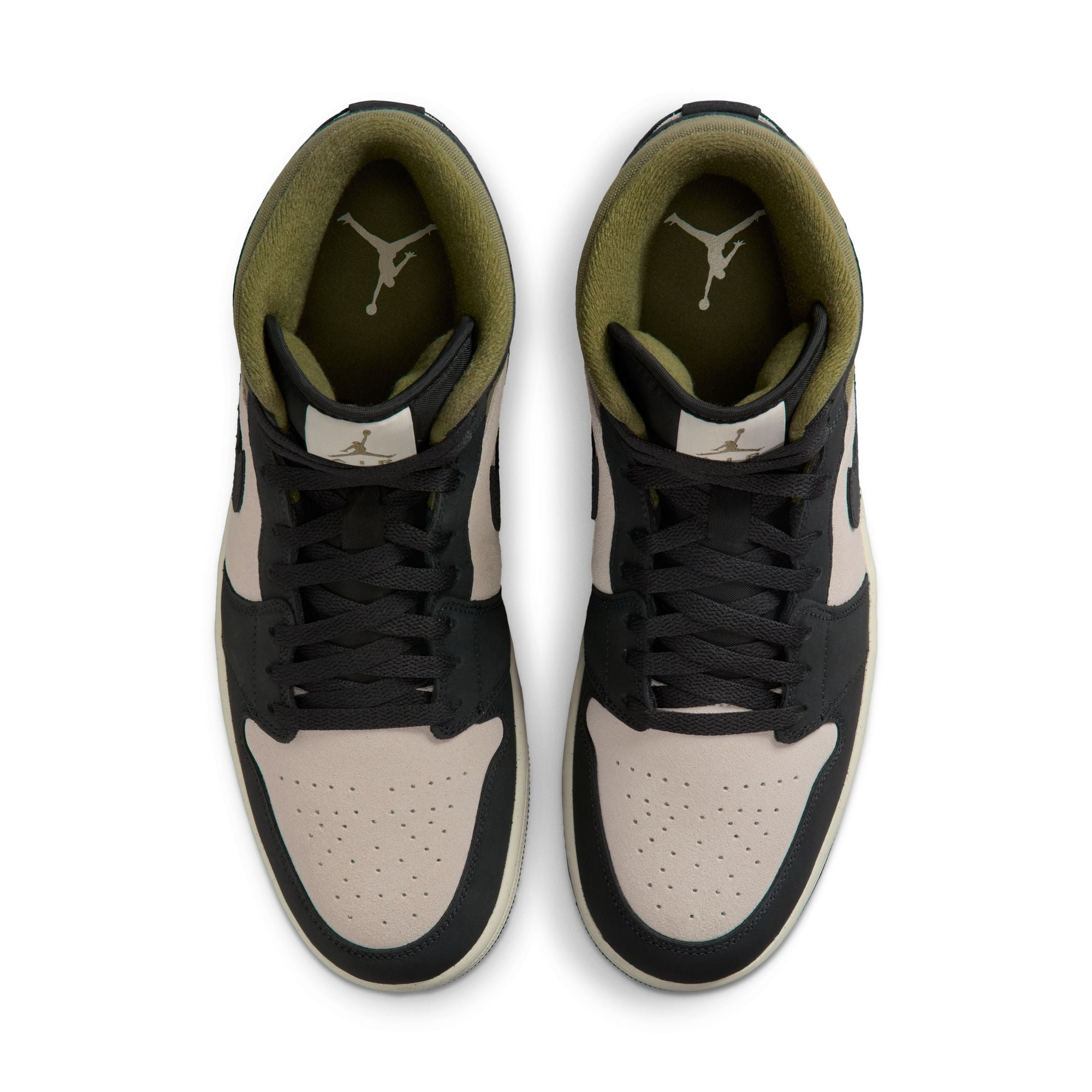 Air Jordan 1 Mid SE 'Off Noir Medium Olive'