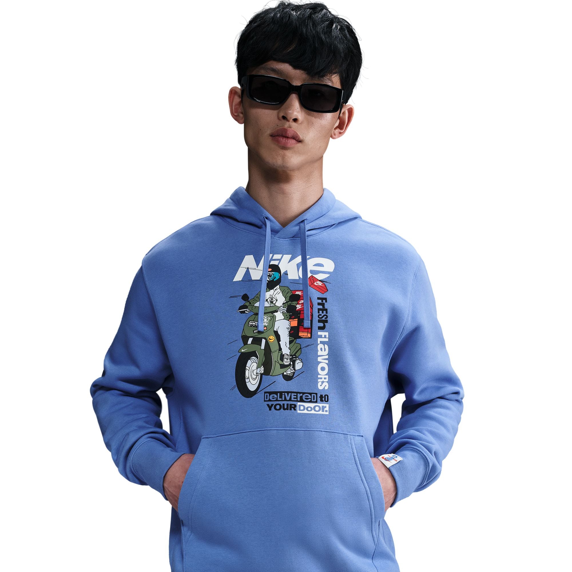 Nike Club Men's Futura Pull-Over Fleece Hoodie
