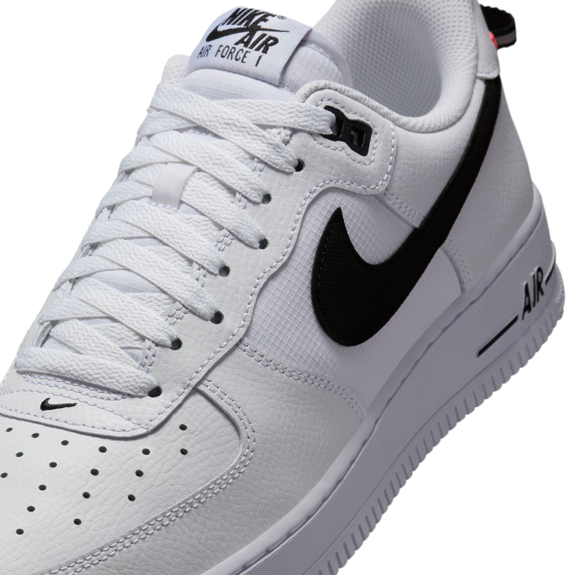 Nike Air Force 1 '07 LV8 'Black Bright Crimson'