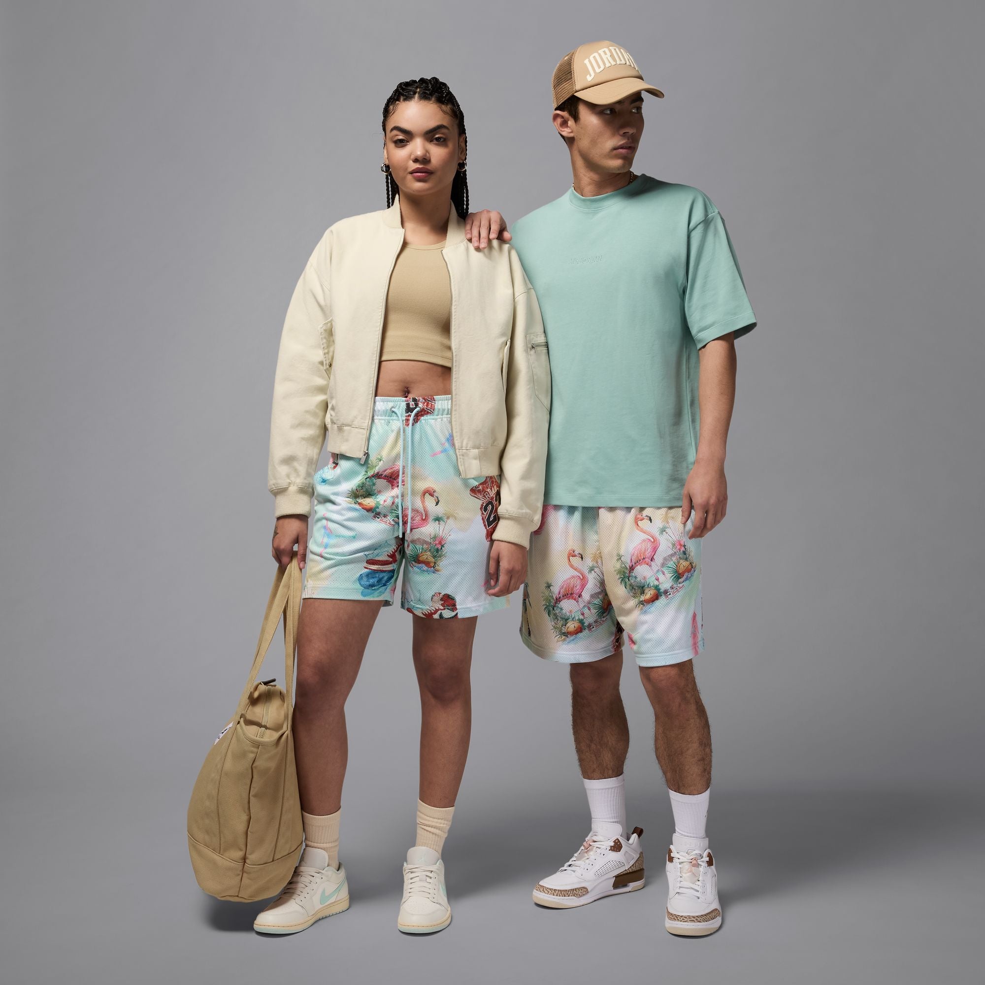 Jordan Essentials Men's Printed Mesh 'Summertime' Shorts