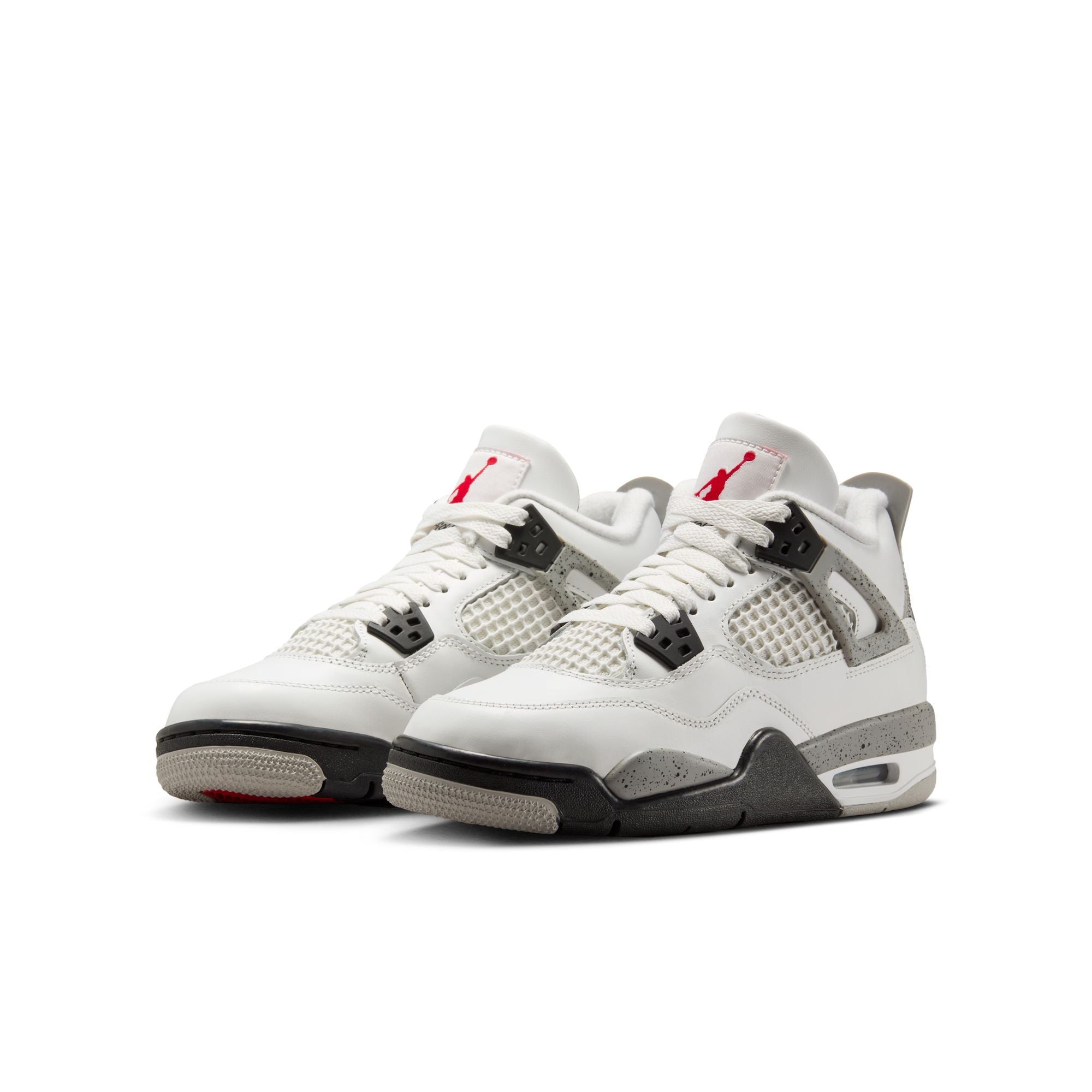 靴 Nike GS Air Jordan 4 Retro WhiteCement Air Jordan 4 Retro GS 'White Cement' – TROPHY ROOM STORE