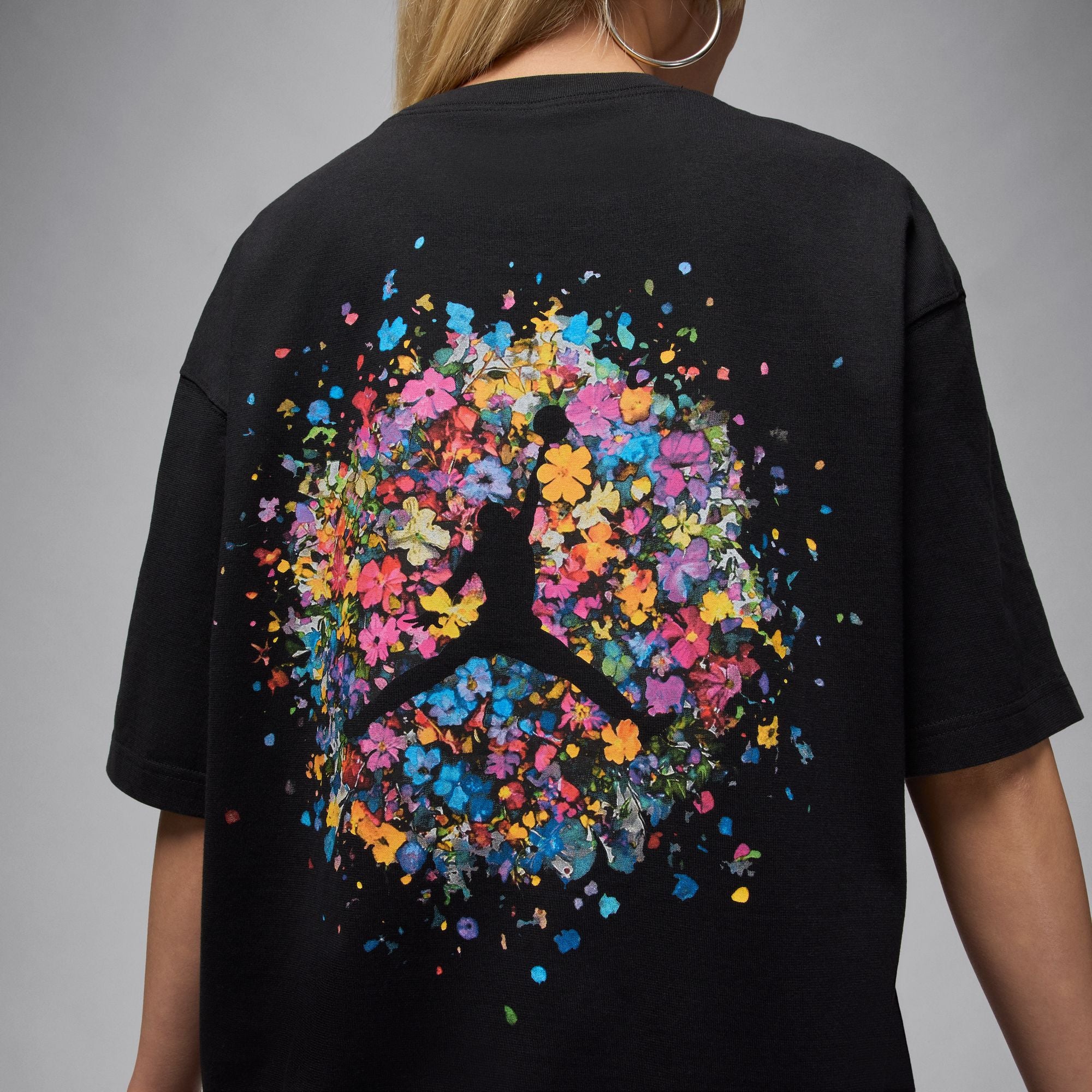 Jordan Flight Women's Oversized Graphic 'Floral' T-Shirt