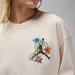 Jordan Flight Women's Oversized Graphic 'Floral' T-Shirt