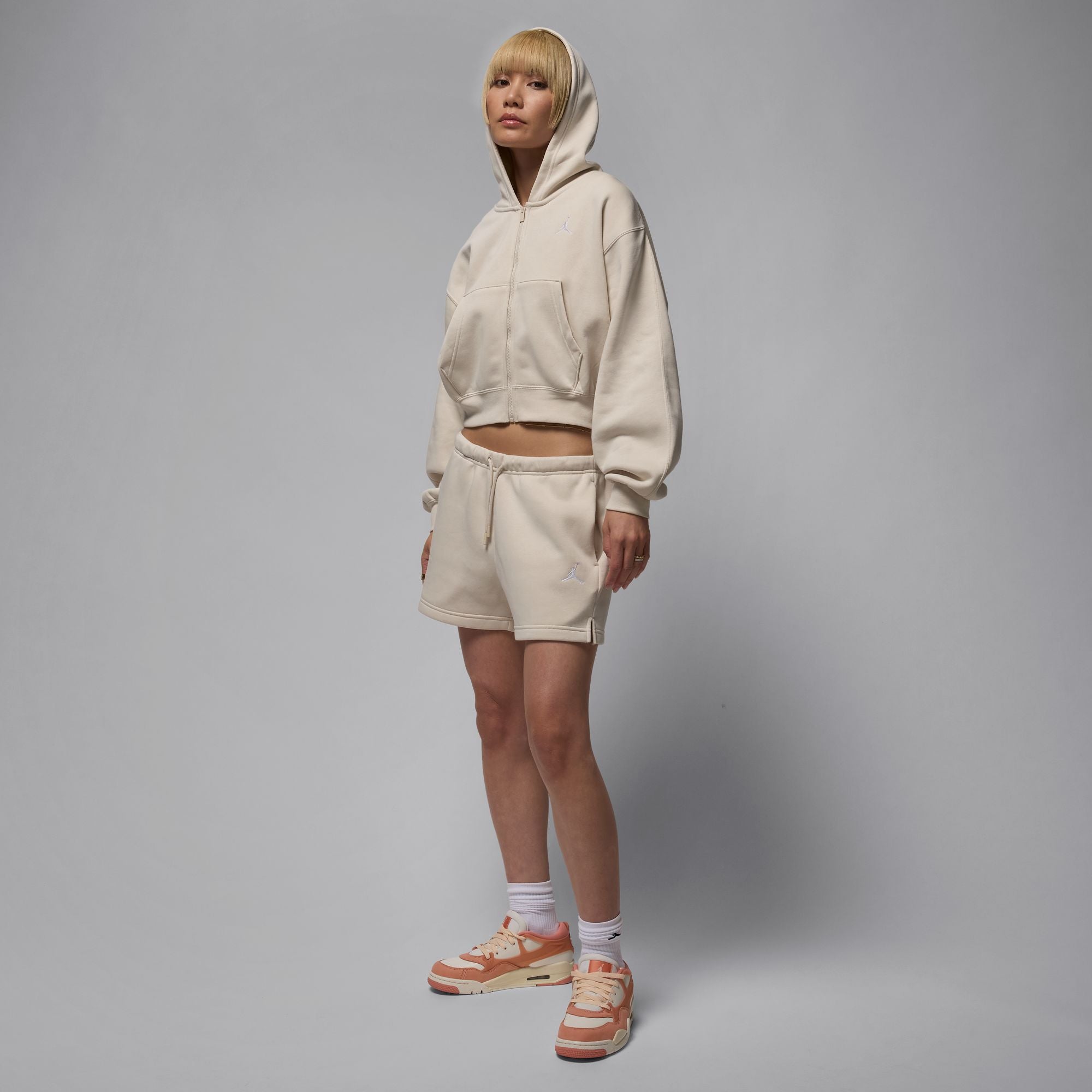 Jordan Brooklyn Fleece Women's Cropped Full-Zip Hoodie
