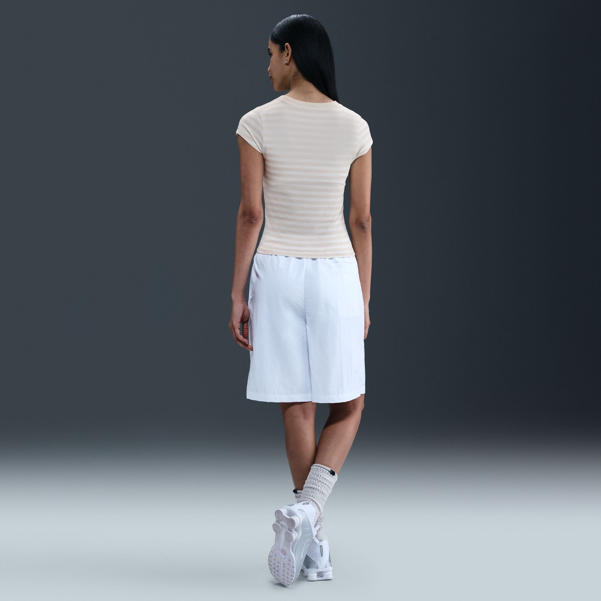 Nike Sportswear Women's Tight Striped T-Shirt