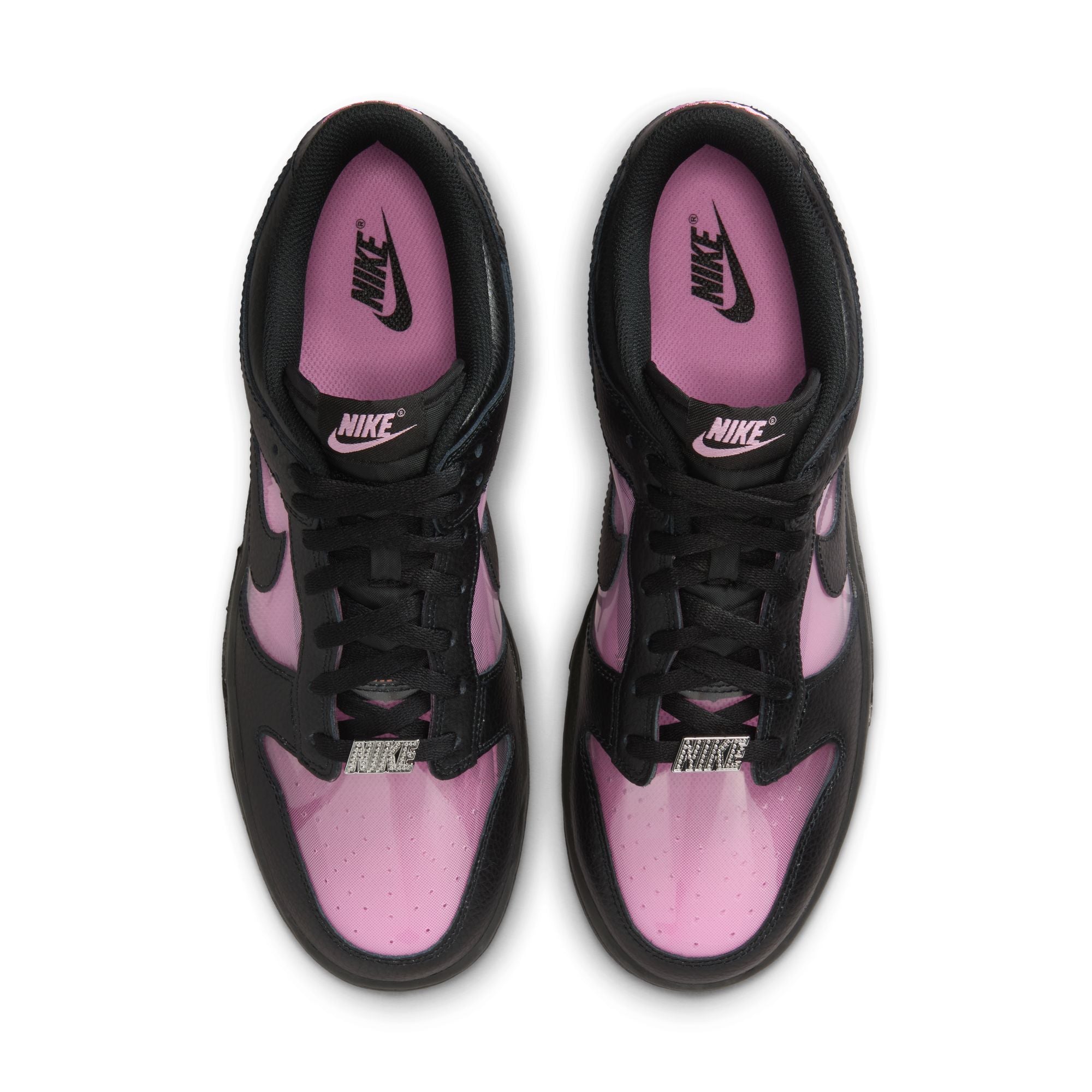 Nike Dunk Low Retro PRM 'Black and Pink Rise'