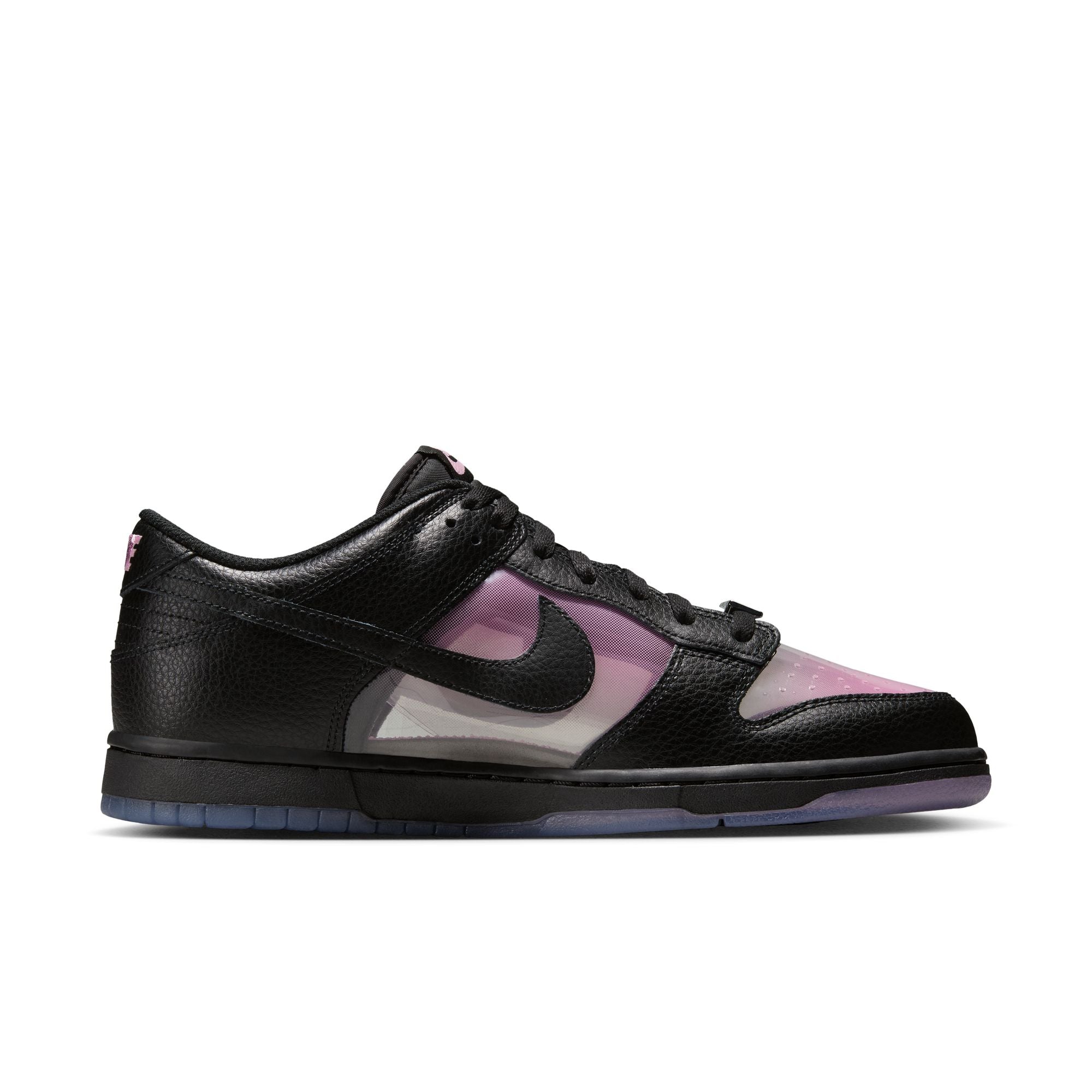 Nike Dunk Low Retro PRM 'Black and Pink Rise'