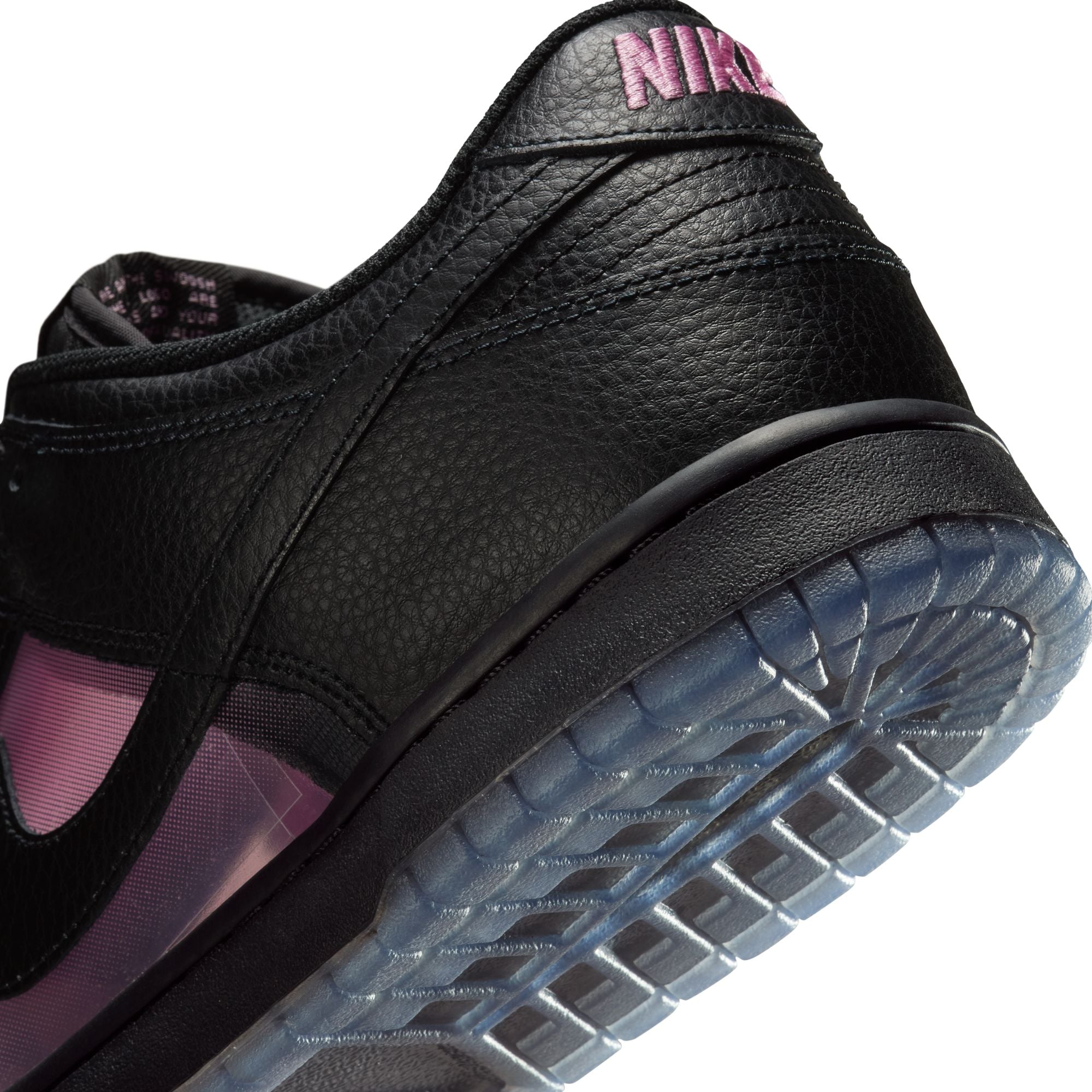 Nike Dunk Low Retro PRM 'Black and Pink Rise'