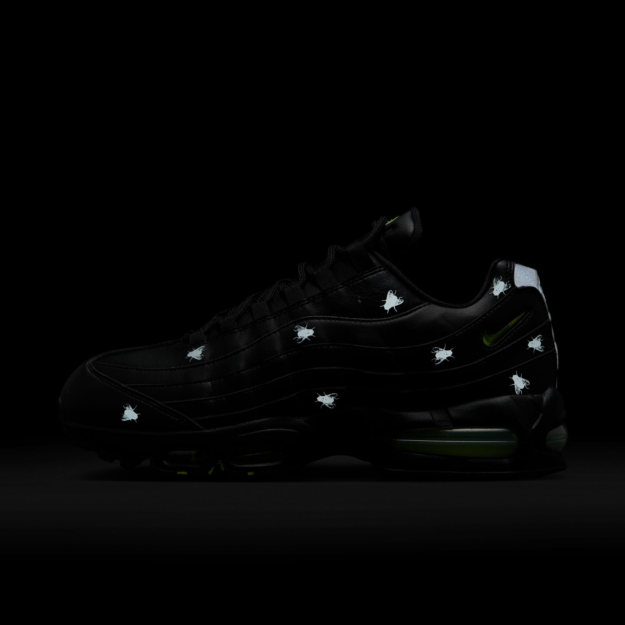 Nike Air Max 95 PRM 'Neon Yellow Metallic Grey'