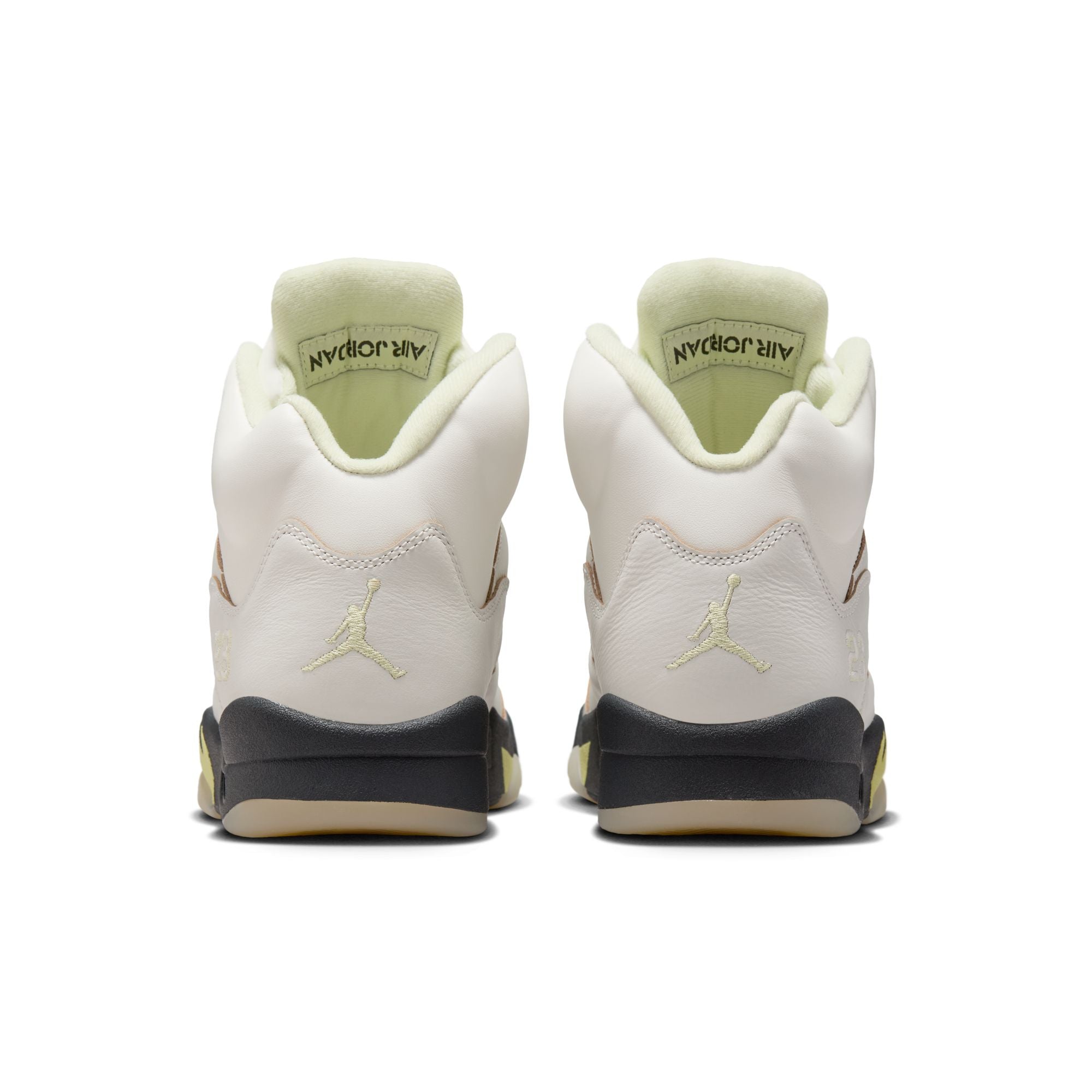 Women's Air Jordan 5 Retro 'Luminous Green and Sail'