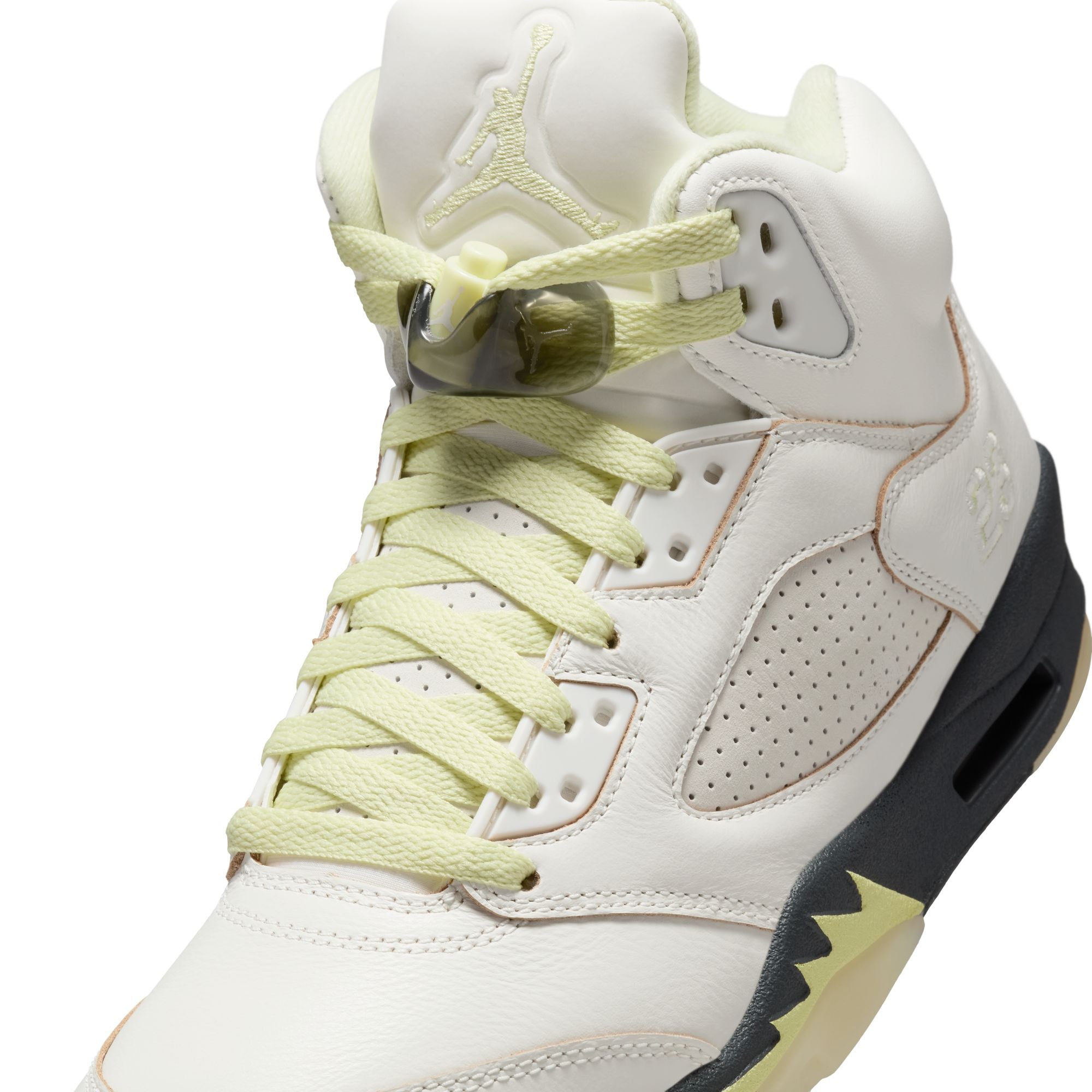 Women's Air Jordan 5 Retro 'Luminous Green and Sail'