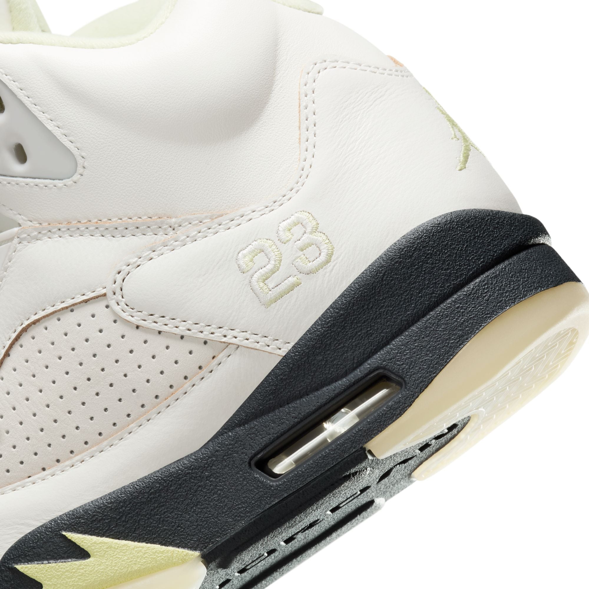 Women's Air Jordan 5 Retro 'Luminous Green and Sail'