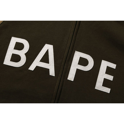1ST CAMO FULL ZIP HOOODIE