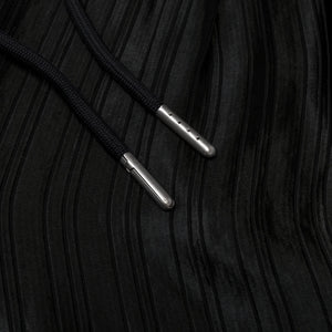 LOOSE SATIN STRIPE WIDE LEG