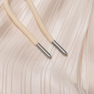 LOOSE SATIN STRIPE WIDE LEG