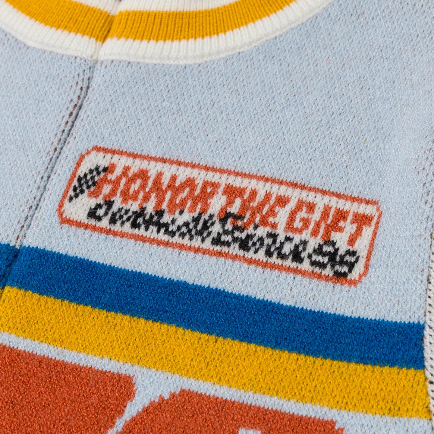 RACING MOCK NECK