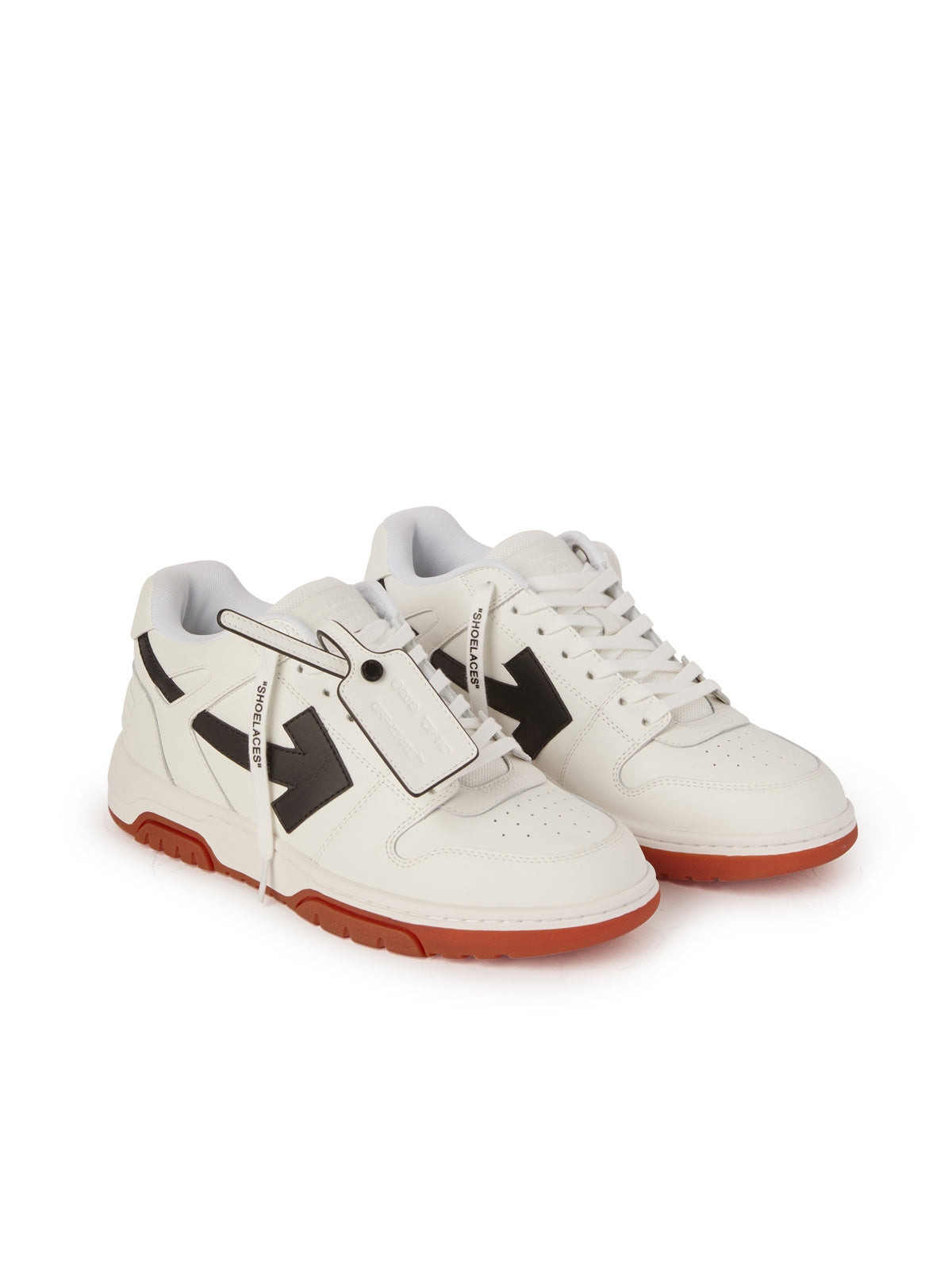 OUT OF OFFICE CALF LEATHER WHITE BLACK