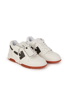 OUT OF OFFICE CALF LEATHER WHITE BLACK