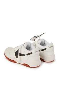 OUT OF OFFICE CALF LEATHER WHITE BLACK