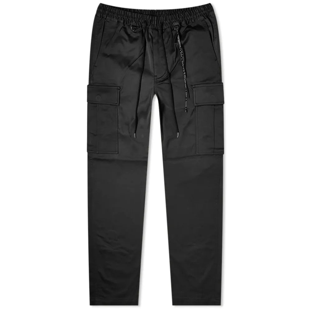 ◆THE MUSEUM VISITOR◆ HEART CARGO COTTON PANTS BLACK 13273 CargoPants-