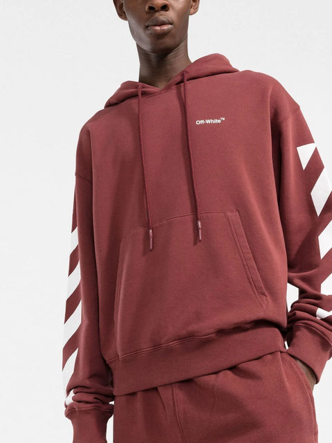 DIAG HELVETICA OVER HOODIE