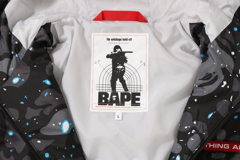 BAPE SPACE CAMO HOODIE JACKET