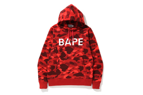 COLOR CAMO BAPE PULLOVER HOODIE