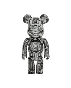 BE@RBRICK H.R.GIGER 1000% (Black Chrome Version)