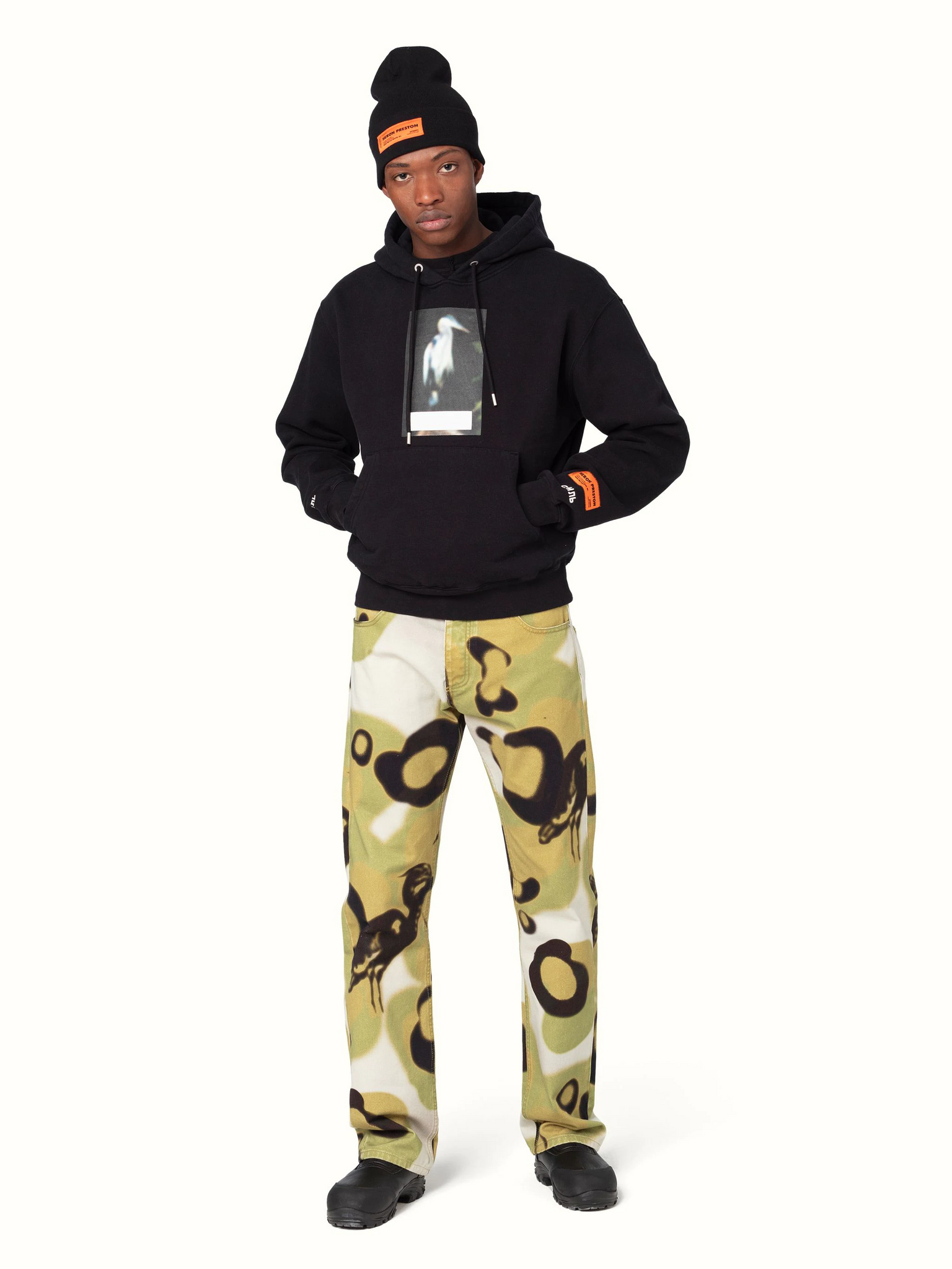 HOODIE CENSORED HERON