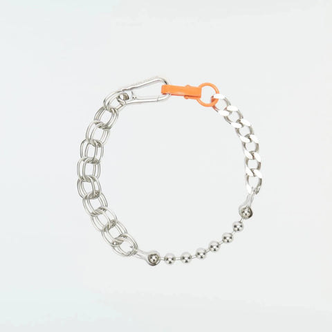 MULTICHAIN NECKLACE SILVER