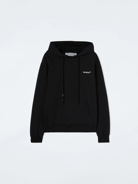 DIAG HELVETICA OVER HOODIE