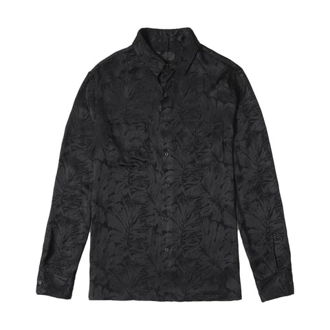 MALCOLM BUTTON UP SHIRT | DARK HAWAII