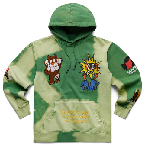 LAND ESCAPE TIE-DYE HOODIE