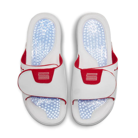 Men's Jordan Hydro XI Retro Slide 'White Varsity Red'