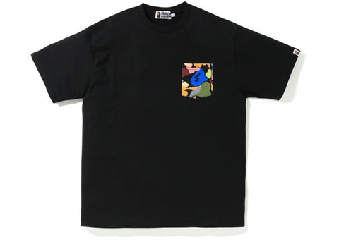 BAPE RELAXED MULTI CAMO POCKET TEE