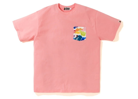 BAPE RELAXED MULTI CAMO POCKET TEE