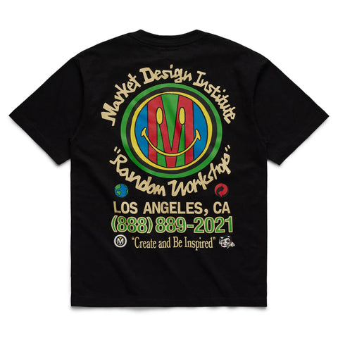 SMILEY MARKET DESIGN INSTITUTE T-SHIRT