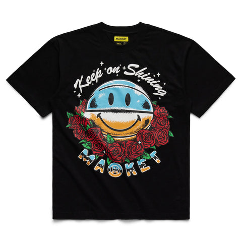 SMILEY KEEP ON SHINING T-SHIRT