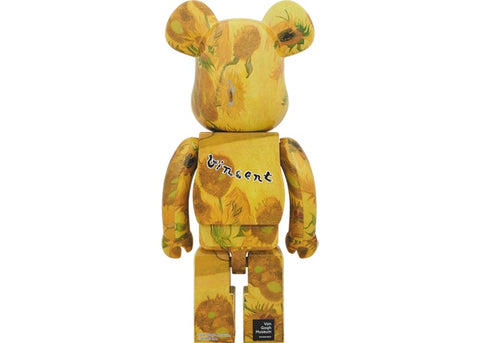 BE@RBRICK Van Gogh Museum Sunflowers 1000%